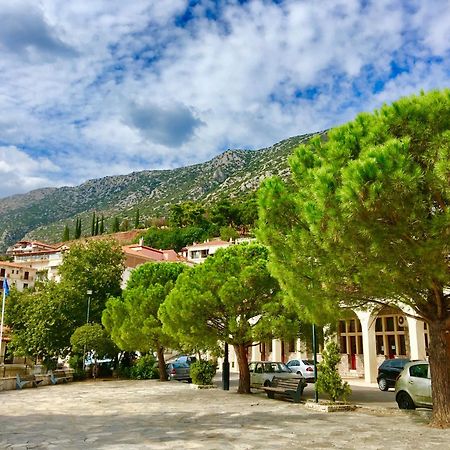 Delphi Celebrity V I P The Navel Of The Earth, Center-Delphi-Penthouse Galaxy&Sky Panoramic View, Harmony&Yoga Apartment ภายนอก รูปภาพ