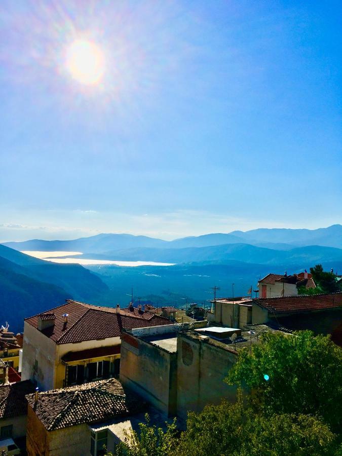 Delphi Celebrity V I P The Navel Of The Earth, Center-Delphi-Penthouse Galaxy&Sky Panoramic View, Harmony&Yoga Apartment ภายนอก รูปภาพ