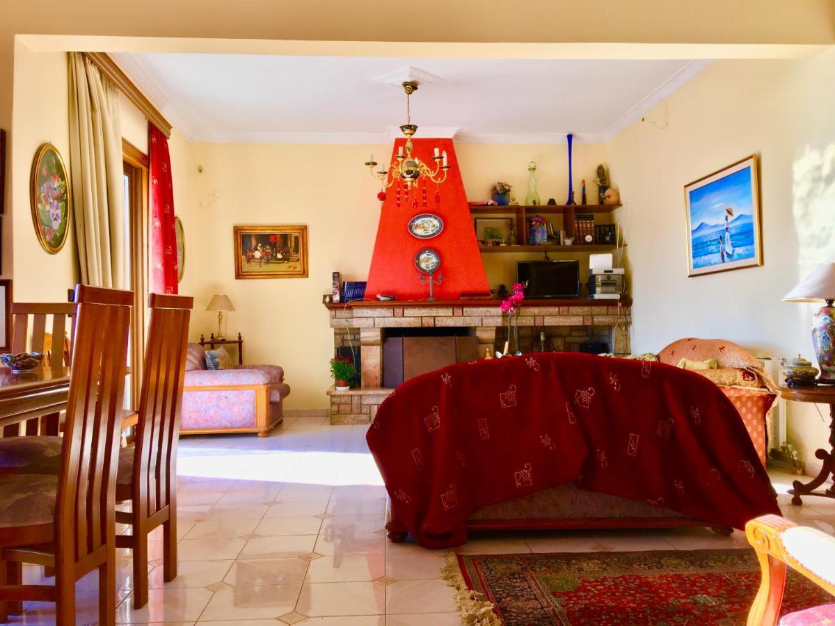 Delphi Celebrity V I P The Navel Of The Earth, Center-Delphi-Penthouse Galaxy&Sky Panoramic View, Harmony&Yoga Apartment ภายนอก รูปภาพ