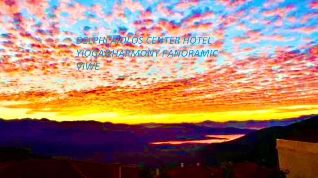 Delphi Celebrity V I P The Navel Of The Earth, Center-Delphi-Penthouse Galaxy&Sky Panoramic View, Harmony&Yoga Apartment ภายนอก รูปภาพ